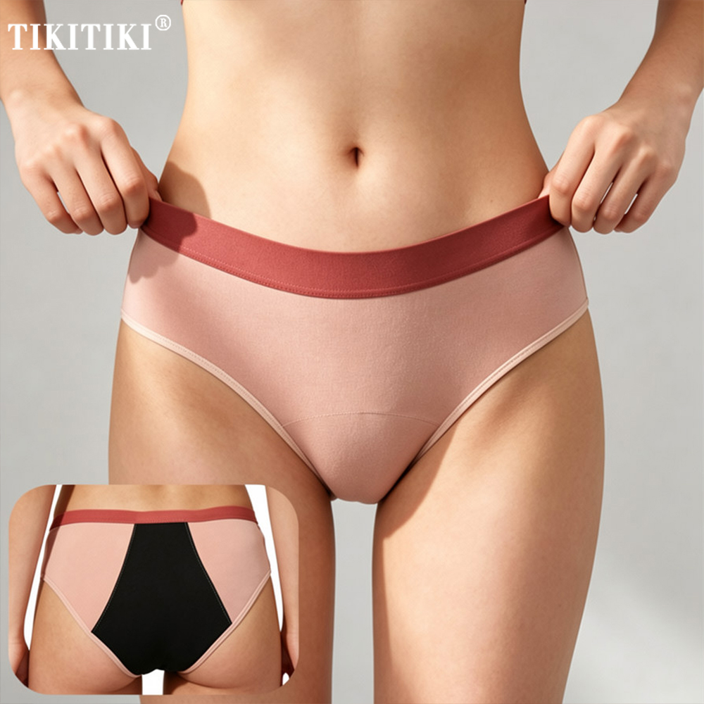 Period Panty Absorbent - 女性用生理用ショーツ 生理漏れ防止 多い日用 吸収力抜群 漏れ防止保護パンツ 産後尿漏れ対策ショーツ