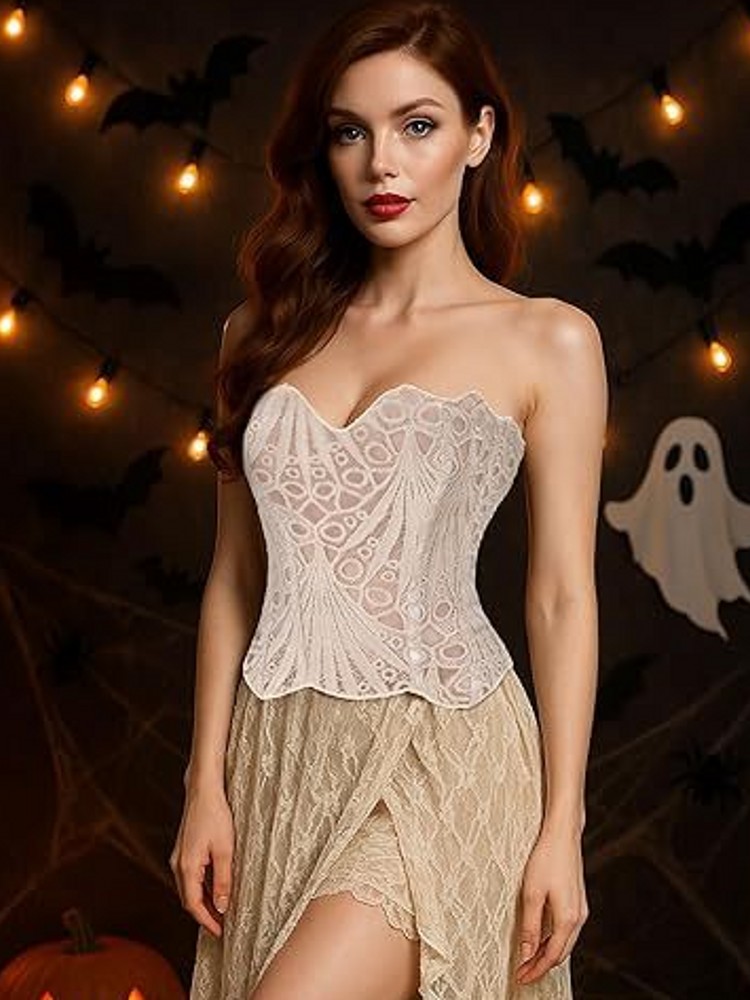 レース女性用コルセットトップ、レディースキャミソール、ナイト - Cami Top Lace のレビューと価格