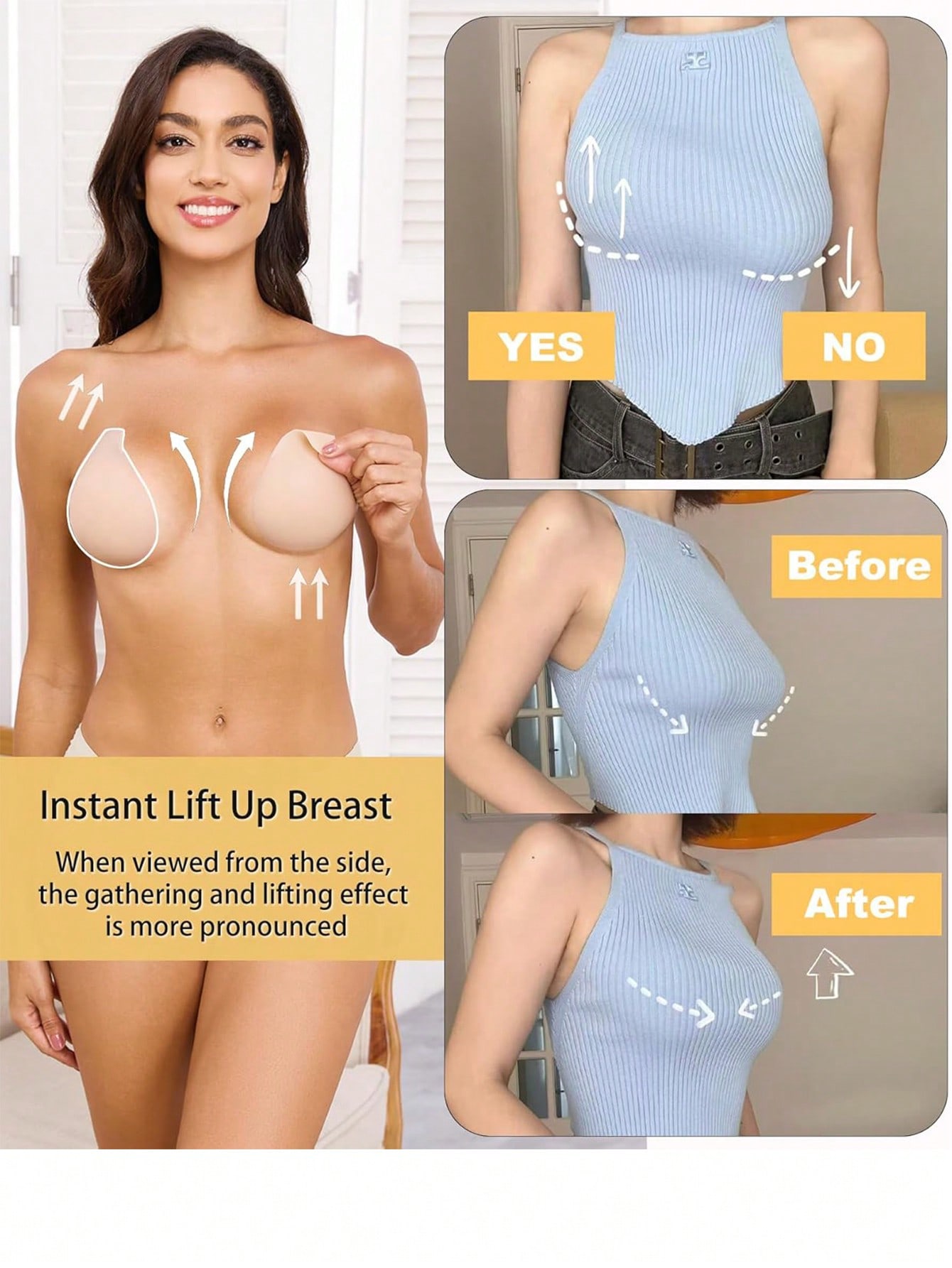 1組追加 リフトアップ ニップルカバー 超シームレス 粘着性 - Nipple Cover Pasties のレビューと価格