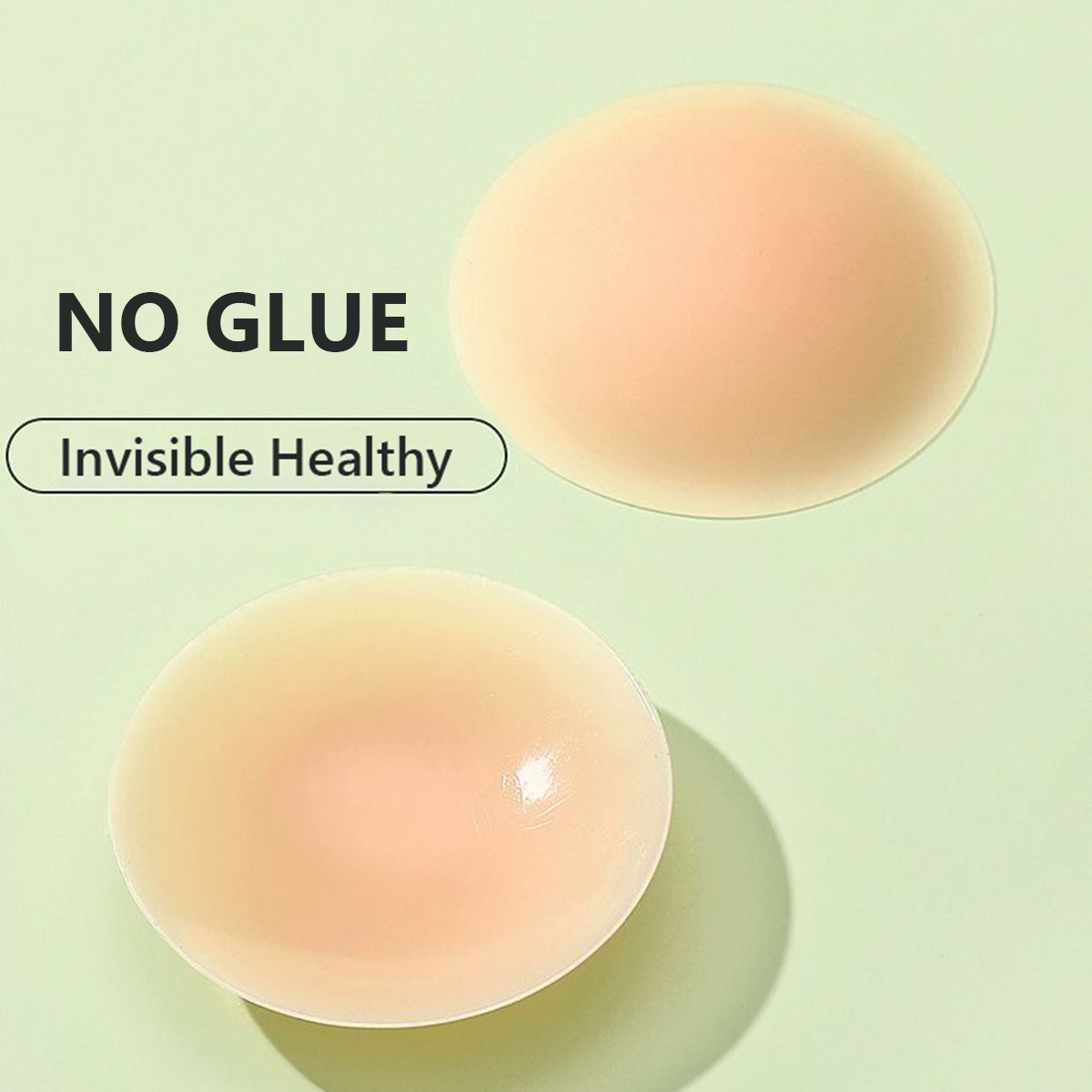 3組入り 洗って繰り返し使える 10cm のりなし粘着式ニッ - Nipple Cover Pasties のレビューと価格