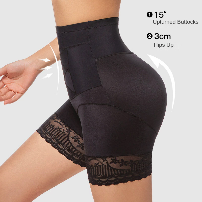 女性用レース安全ショーツ ハイウエストお腹引き締めボディシェ - Seamless Underwear Women のレビューと価格